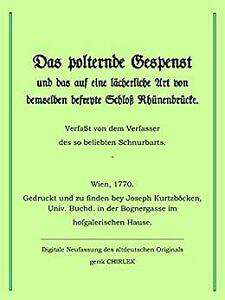 Buch Cover: Das polternde Gespenst